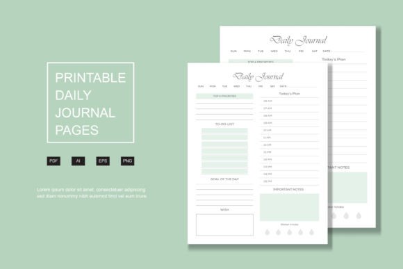 Download Daily Journal, Kdp Interior Pages - Kdp interior Collection