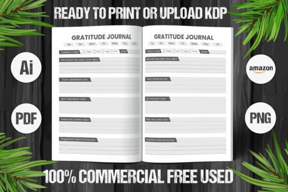 Download Gratitude Journal 2023 KDP Interior V 9 - Kdp interior Collection