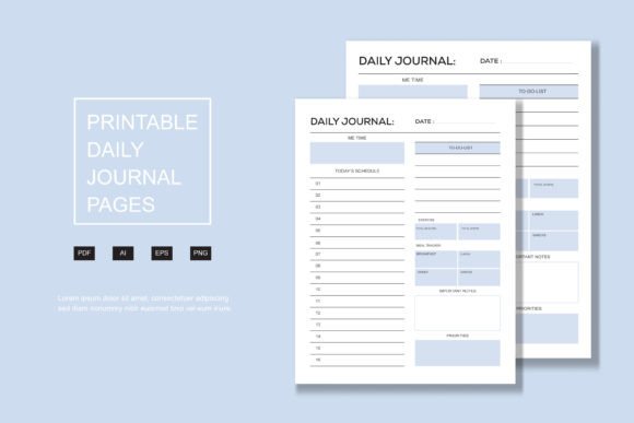 Download Daily Journal, Kdp Interior Pages - Kdp interior Collection