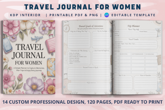 Download Travel Journal for Women | KDP Interiors - Kdp interior Collection