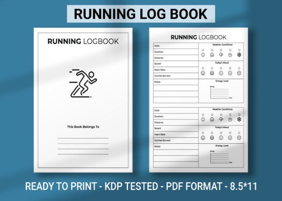 Download Running Log Book KDP Interior - Kdp interior Collection
