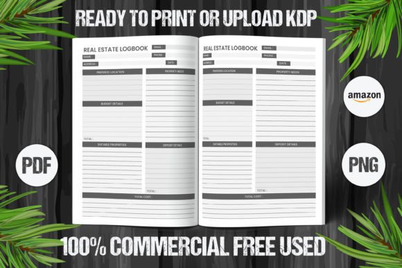 Download Real Estate Logbook 2023 KDP Interiors - Kdp interior Collection