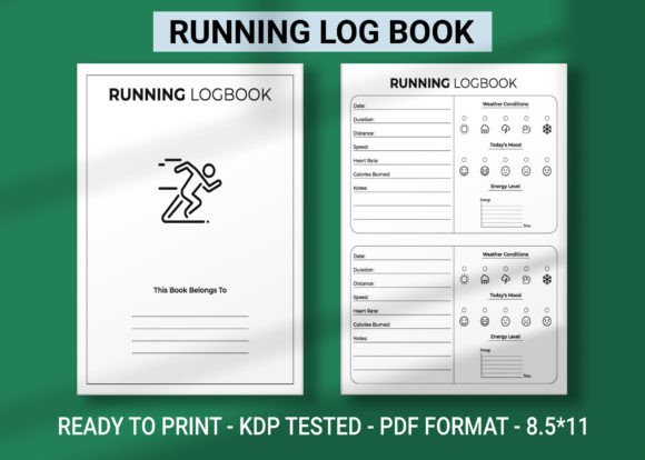 Download Running Log Book KDP Interior Vol.2 - Kdp interior Collection