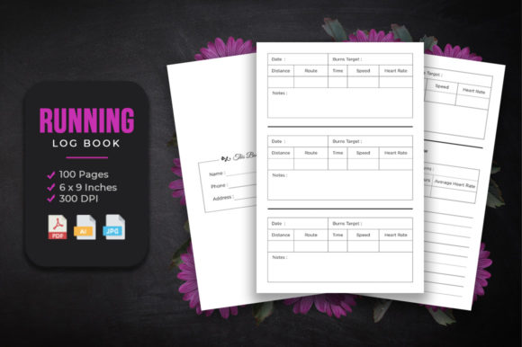 Download Running Log Book  KDP Interior - Kdp interior Collection