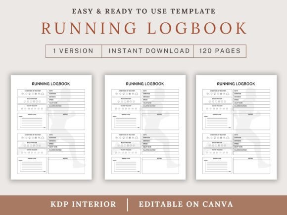 Download Running Log Book KDP Interiors - Kdp interior Collection