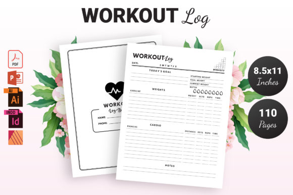 Download Workout Log Book - KDP Interior - Kdp interior Collection