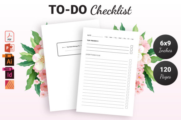 Download To Do Checklist - KDP Interior - Kdp interior Collection