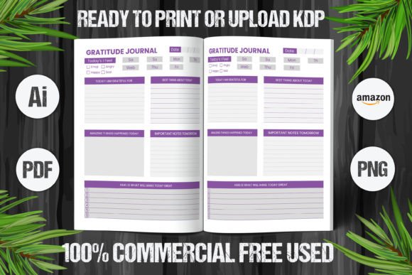 Download Gratitude Journal 2023 KDP Interior V 8 - Kdp interior Collection
