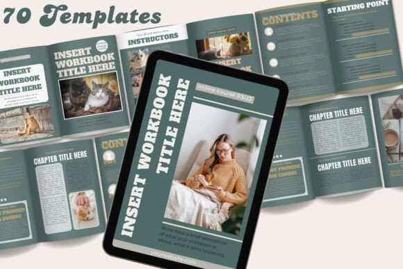 Download Course Workbook Canva Templates - Workbook canva templates Collection
