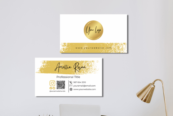Download Gold Business Card Template - Business Collection